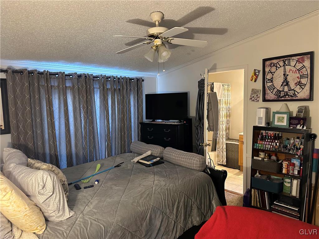 513 Norman Road Nazareth, PA 18064 - Photo 11 of 20 a bedroom with a bed window and a flat screen tv