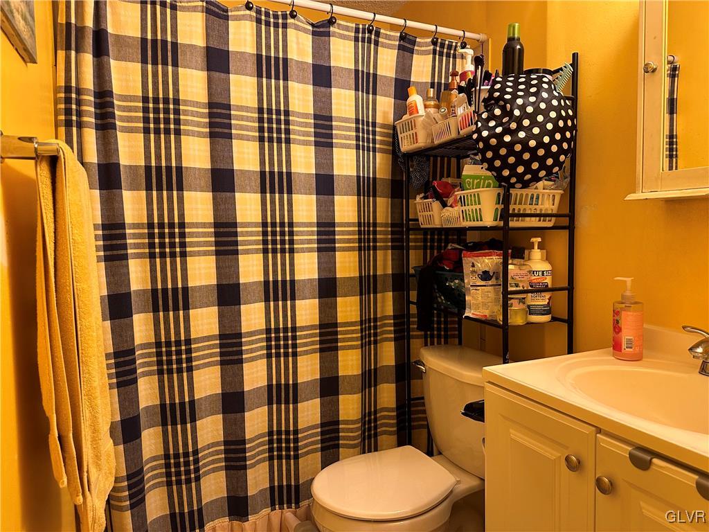 513 Norman Road Nazareth, PA 18064 - Photo 15 of 20 a bathroom with a sink toilet and shower