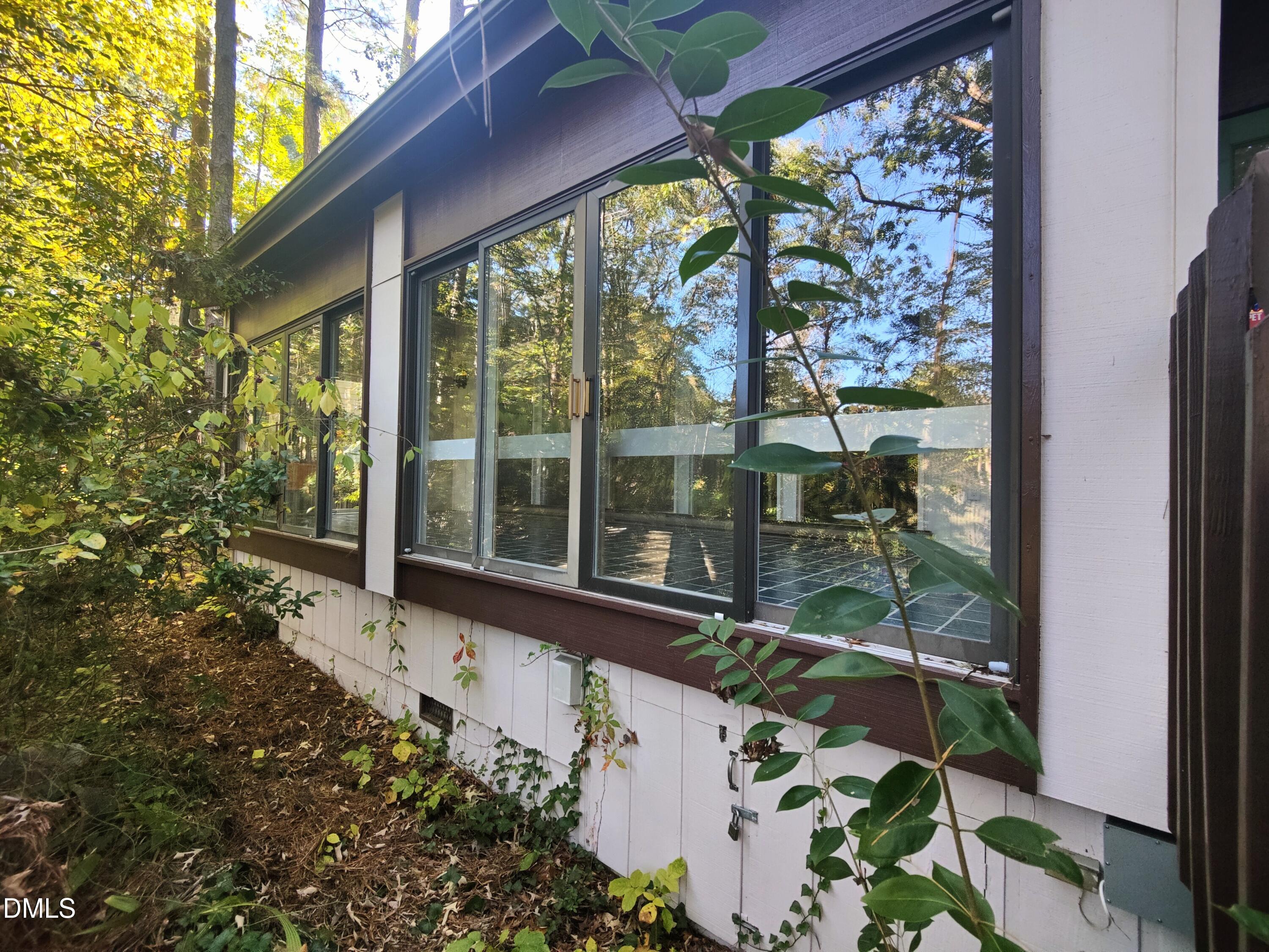 5008 Butternut Road Durham, NC 27707 - Photo 65 of 70 Sunroom from Outside