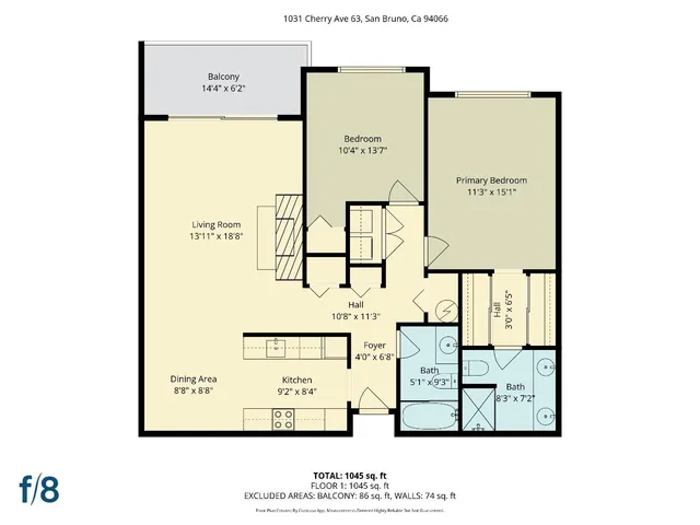 $675,000 | 1031 Cherry Avenue, Unit 63, San Bruno, CA 94066