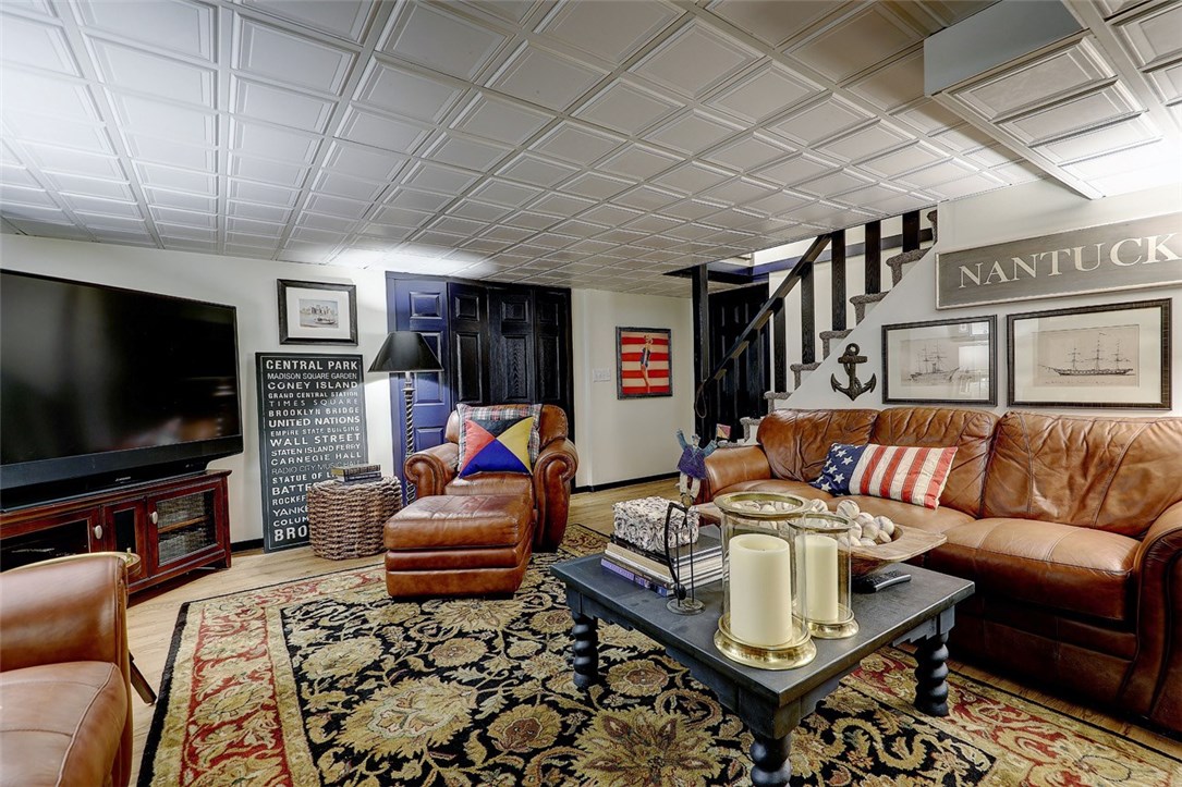 2894 Mendon Road Cumberland, RI 02864 - Photo 37 of 39 Finished Basement/Family Room. (14' 6" X 25' 9")