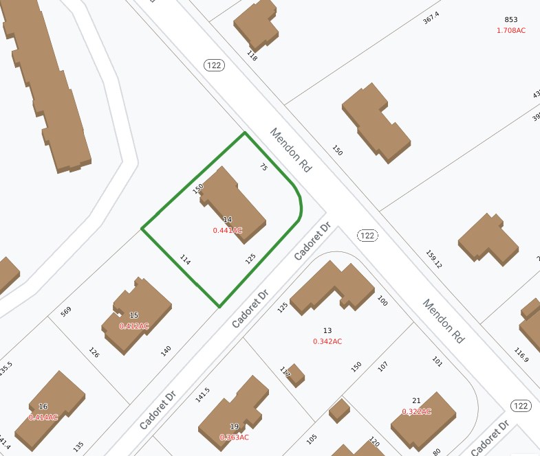 2894 Mendon Road Cumberland, RI 02864 - Photo 6 of 39 Lot Map
