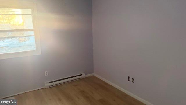 Bright and airy room with soft hues.