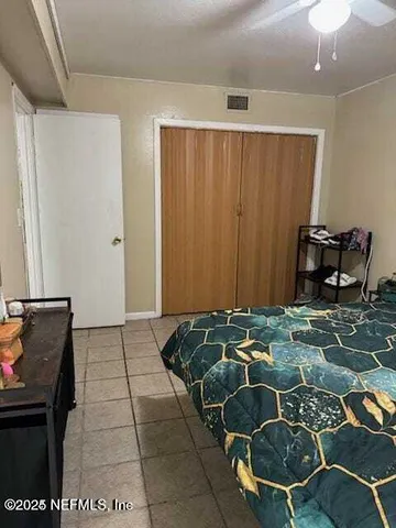 a room with gym equipment