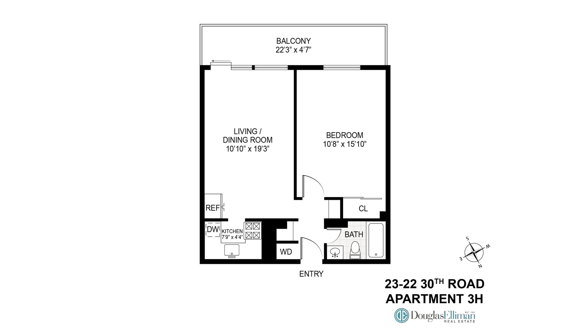 23-22 30th Road, Unit 3H Queens, NY 11102 - Photo 7 of 7 Gallery Image 7