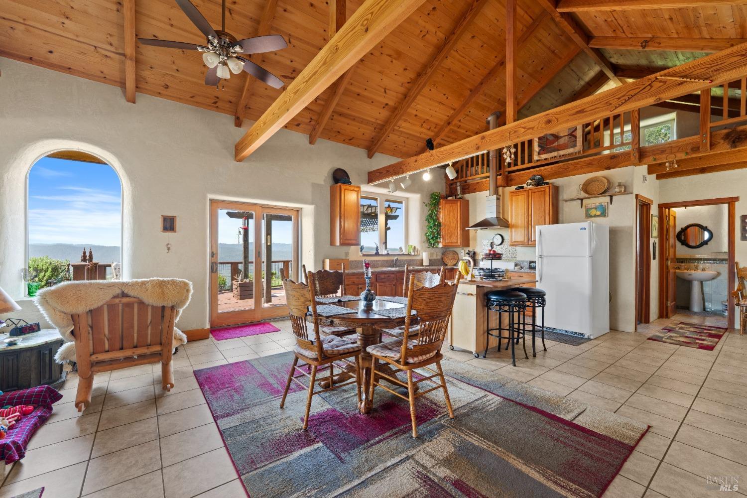 9655 Peachland Road Boonville, CA 95415 - Photo 9 of 40 a view of a dining room with furniture