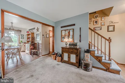 a view of a livingroom with furniture and a couch