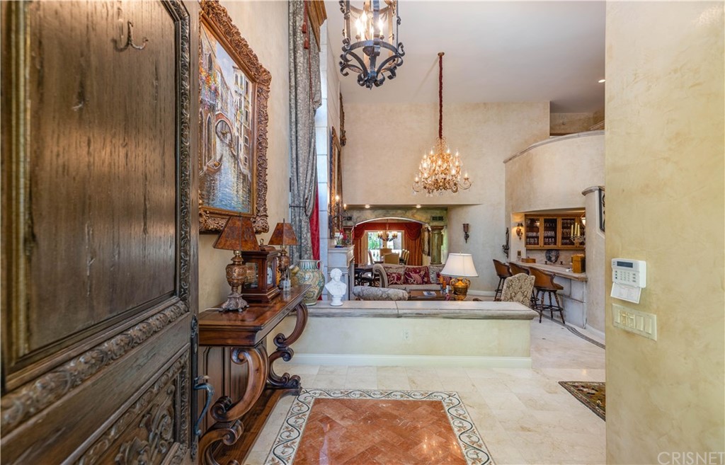15237 Sutton Street Sherman Oaks, CA 91403 - Photo 5 of 31 a view of living room with furniture and fireplace