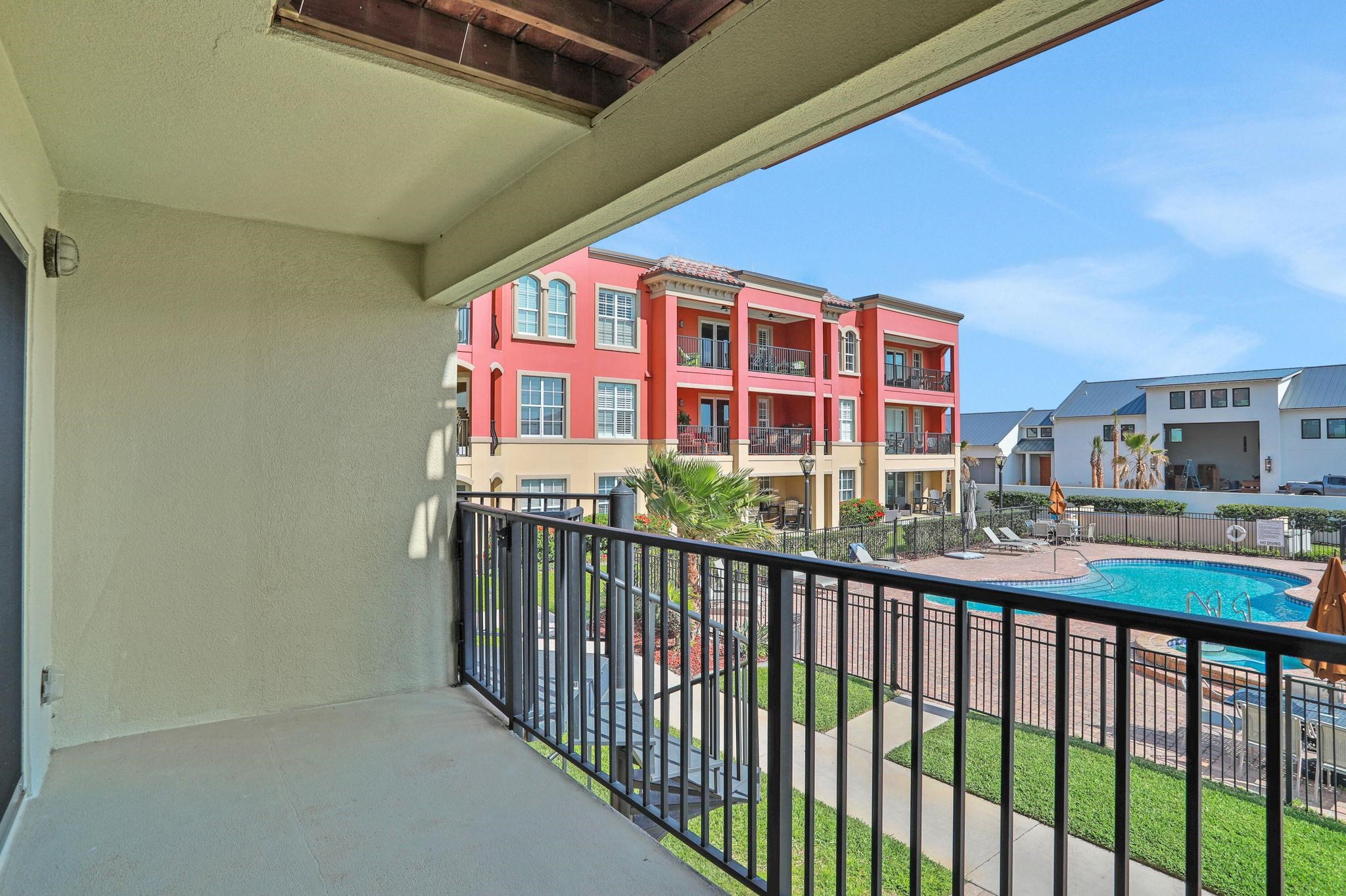 120 Sunset Harbor Way, Unit 202 St. Augustine, FL 32080 - Photo 18 of 50 a view of city from a balcony