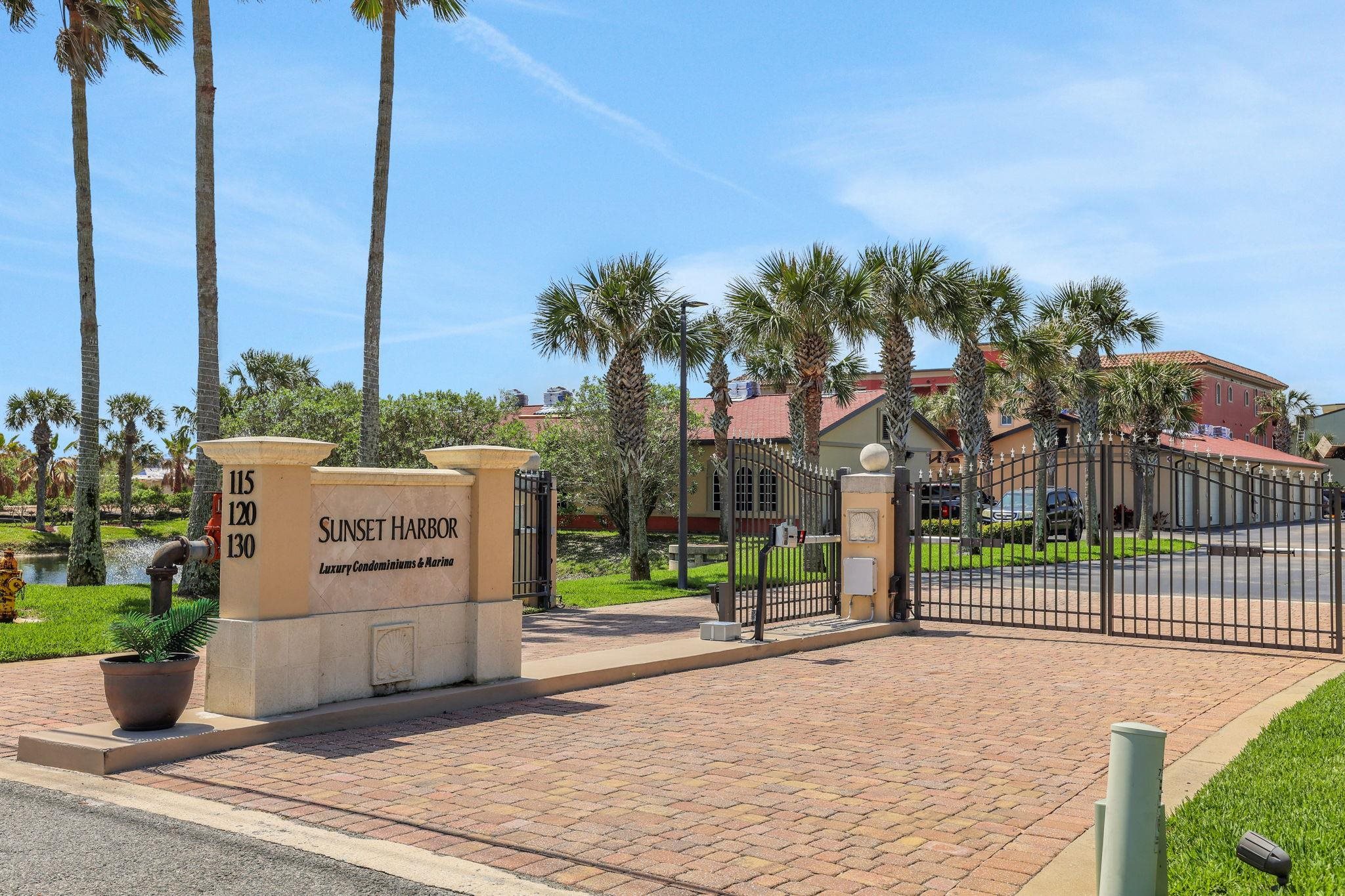 120 Sunset Harbor Way, Unit 202 St. Augustine, FL 32080 - Photo 3 of 50 a view of a park with palm trees