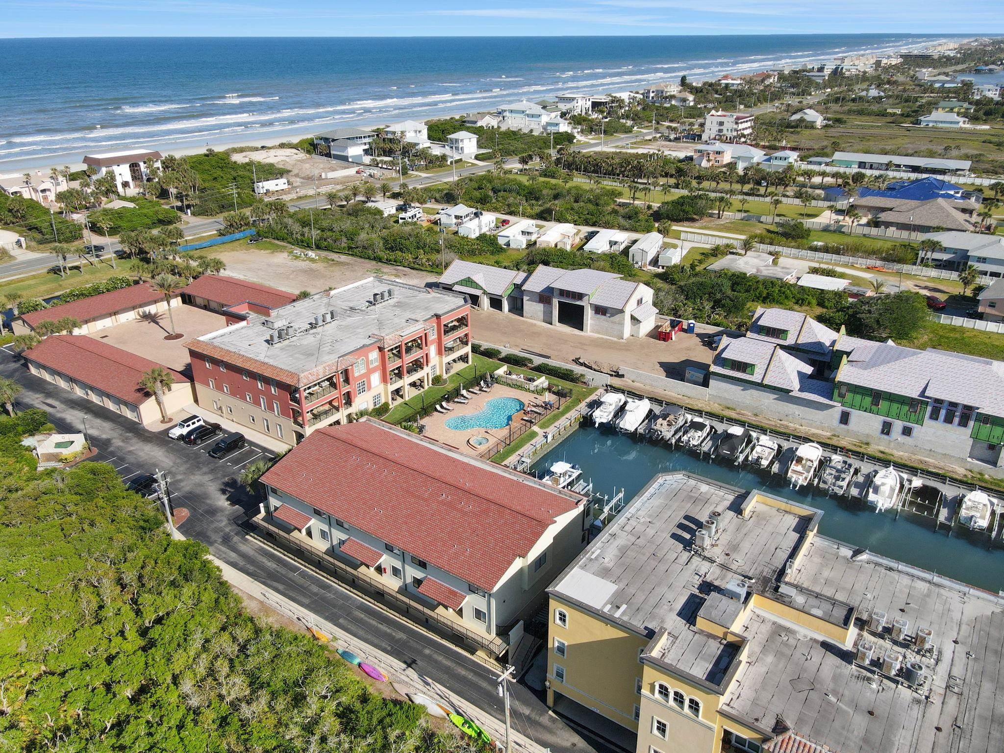 120 Sunset Harbor Way, Unit 202 St. Augustine, FL 32080 - Photo 46 of 50 an aerial view of a city