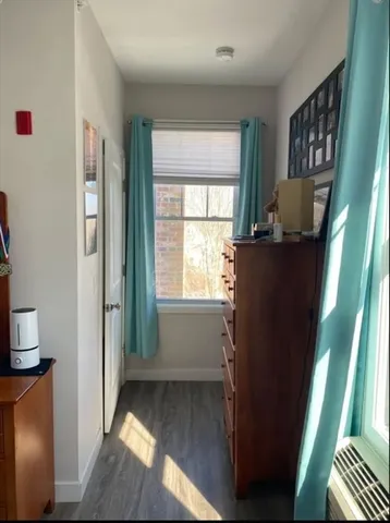 a view of entryway and window