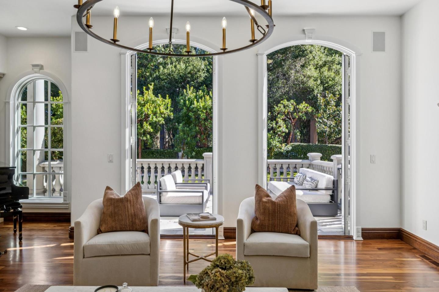 15253 Montalvo Road Saratoga, CA 95070 - Photo 17 of 107 a living room with furniture and a large window