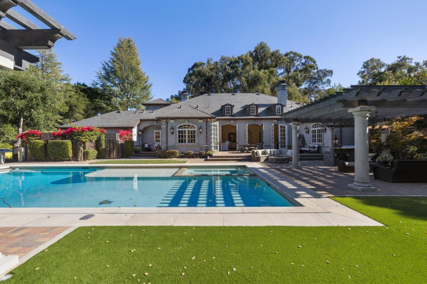 15253 Montalvo Road Saratoga, CA 95070 - Photo 84 of 107 a view of a house with swimming pool