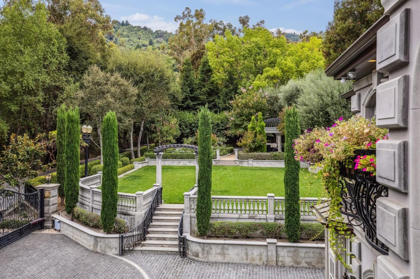 15253 Montalvo Road Saratoga, CA 95070 - Photo 98 of 107 a view of a chair and table in the garden