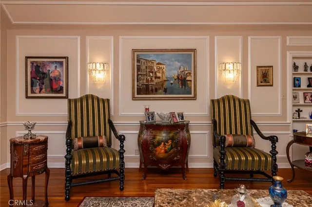 a kitchen with lots of counter top space