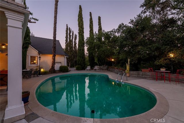 a view of a city with mountain