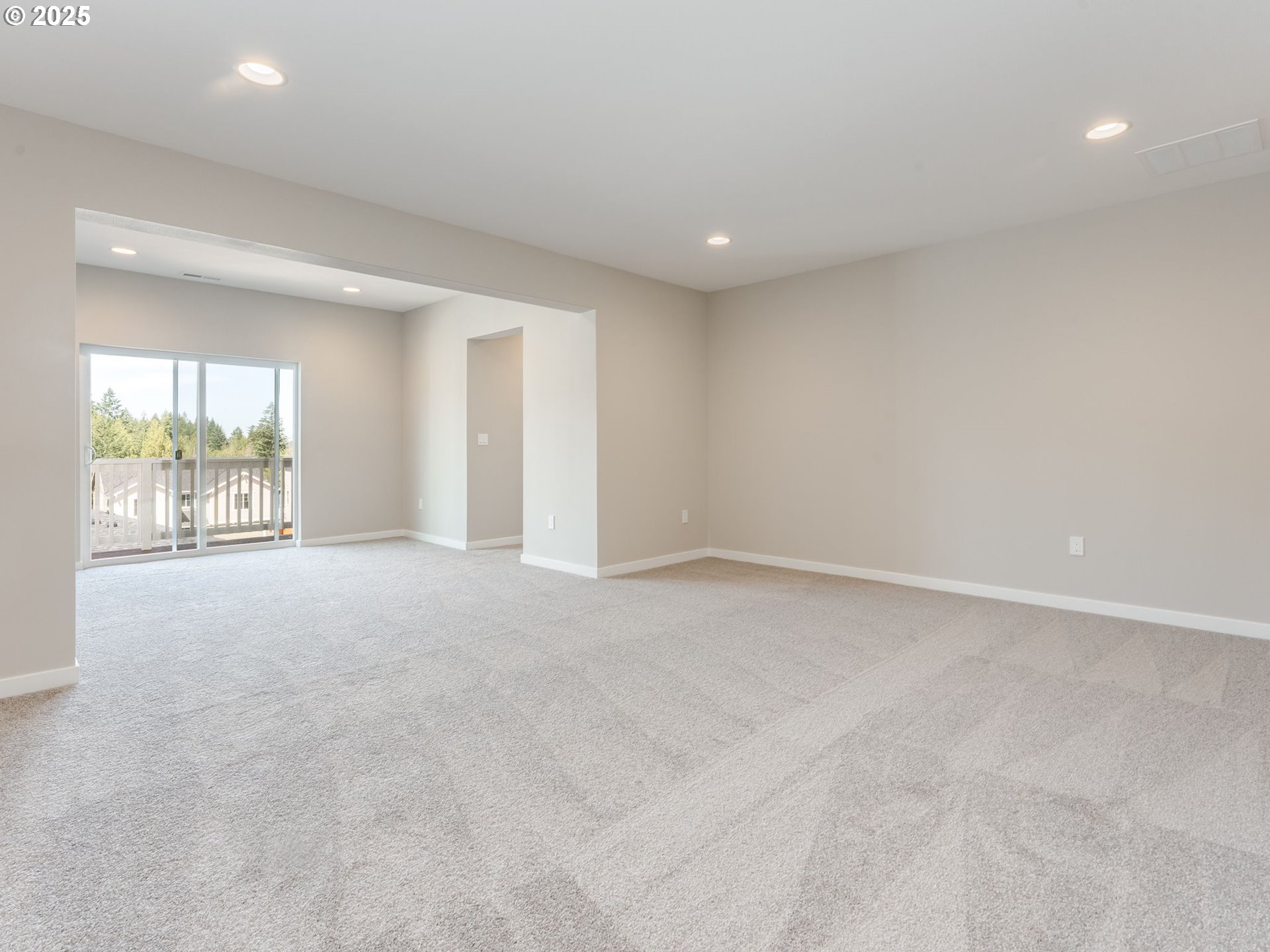 2111 Northeast Ridge Run Lane Estacada, OR 97023 - Photo 26 of 45 a view of an empty room with a window