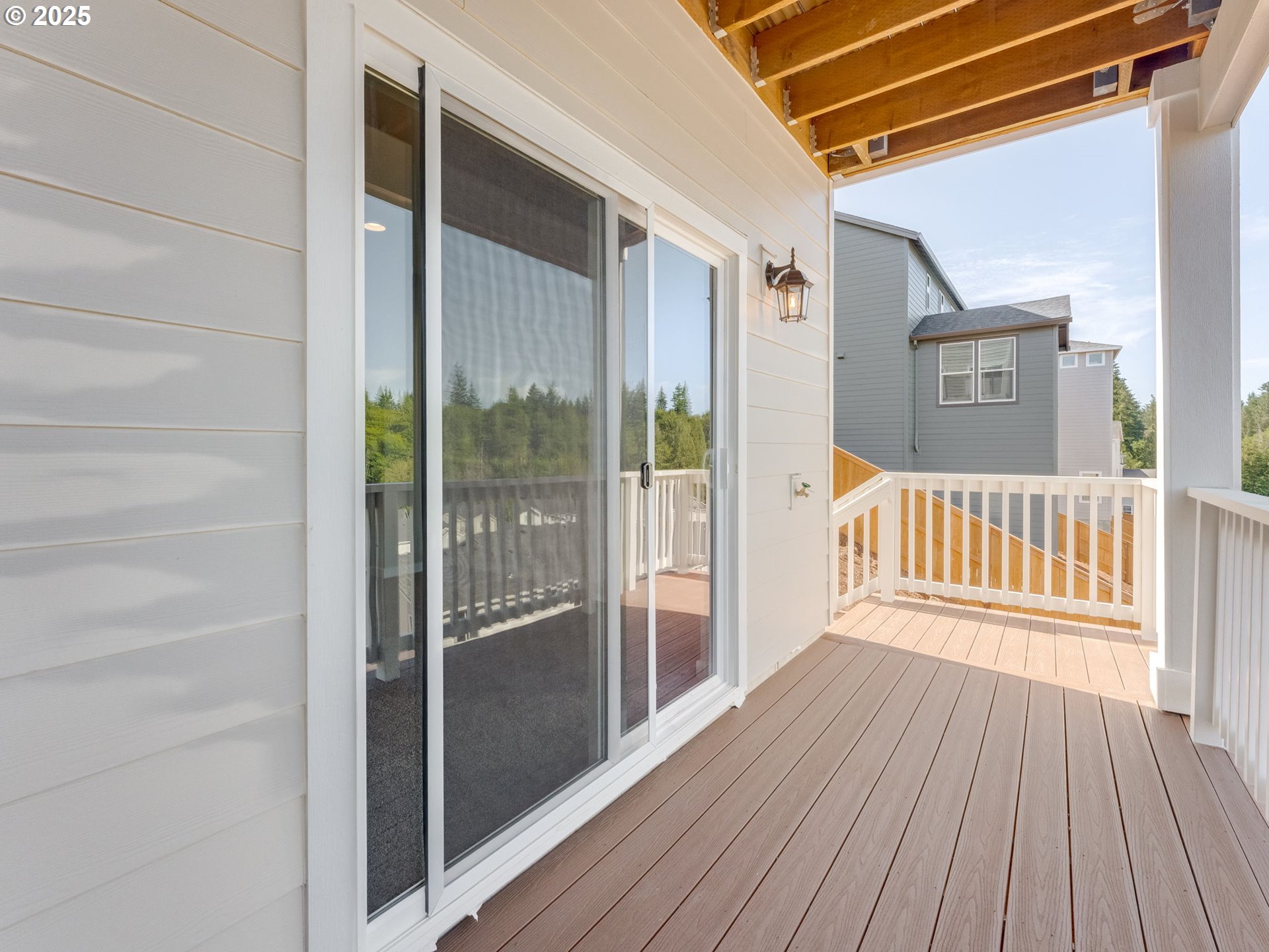 2111 Northeast Ridge Run Lane Estacada, OR 97023 - Photo 43 of 45 a view of a wooden deck