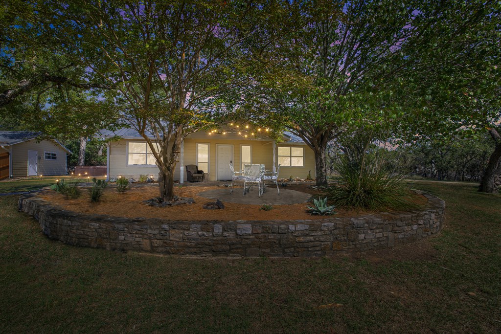 113 Weitz Road Fredericksburg, TX 78624 - Photo 28 of 50 a front view of a house with a yard