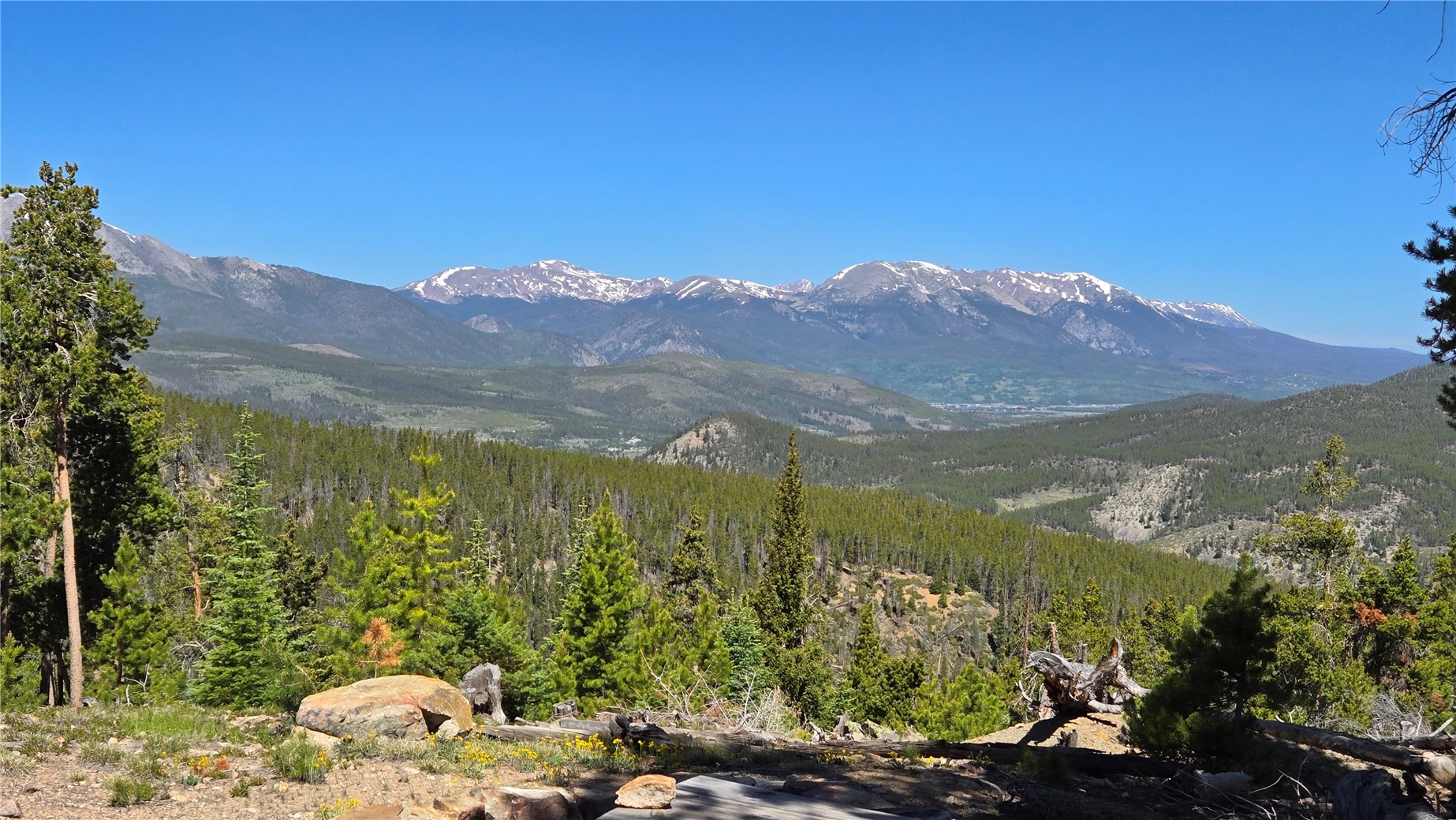 Tbd Summit Gulch Road Breckenridge, CO 80424 - Photo 21 of 30 a view of a city with a mountain