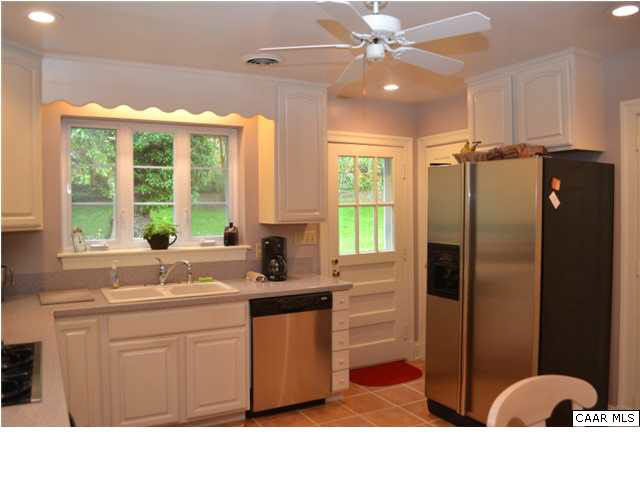 1715 Meadowbrook Heights Road Charlottesville, VA 22901 - Photo 6 of 23 Completely remodeled gourmet kitchen - new triple window captures view of lovely back yard.