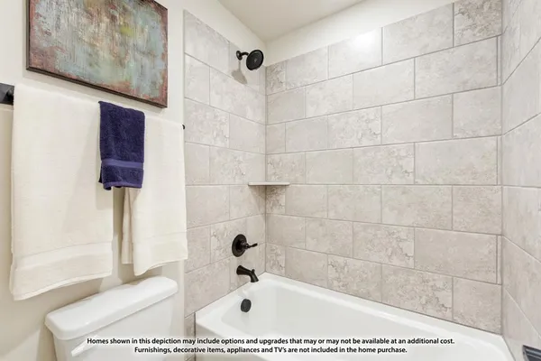 a bathroom with a tub