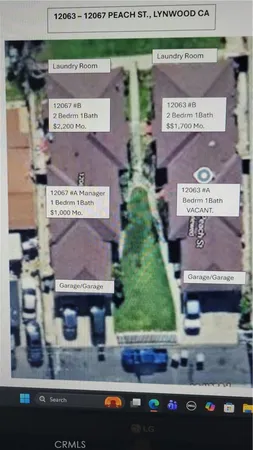 $1,190,000 | 12063-12067 Peach Street, Lynwood, CA 90262