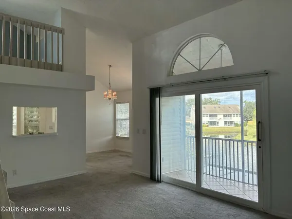 a view of an entryway door