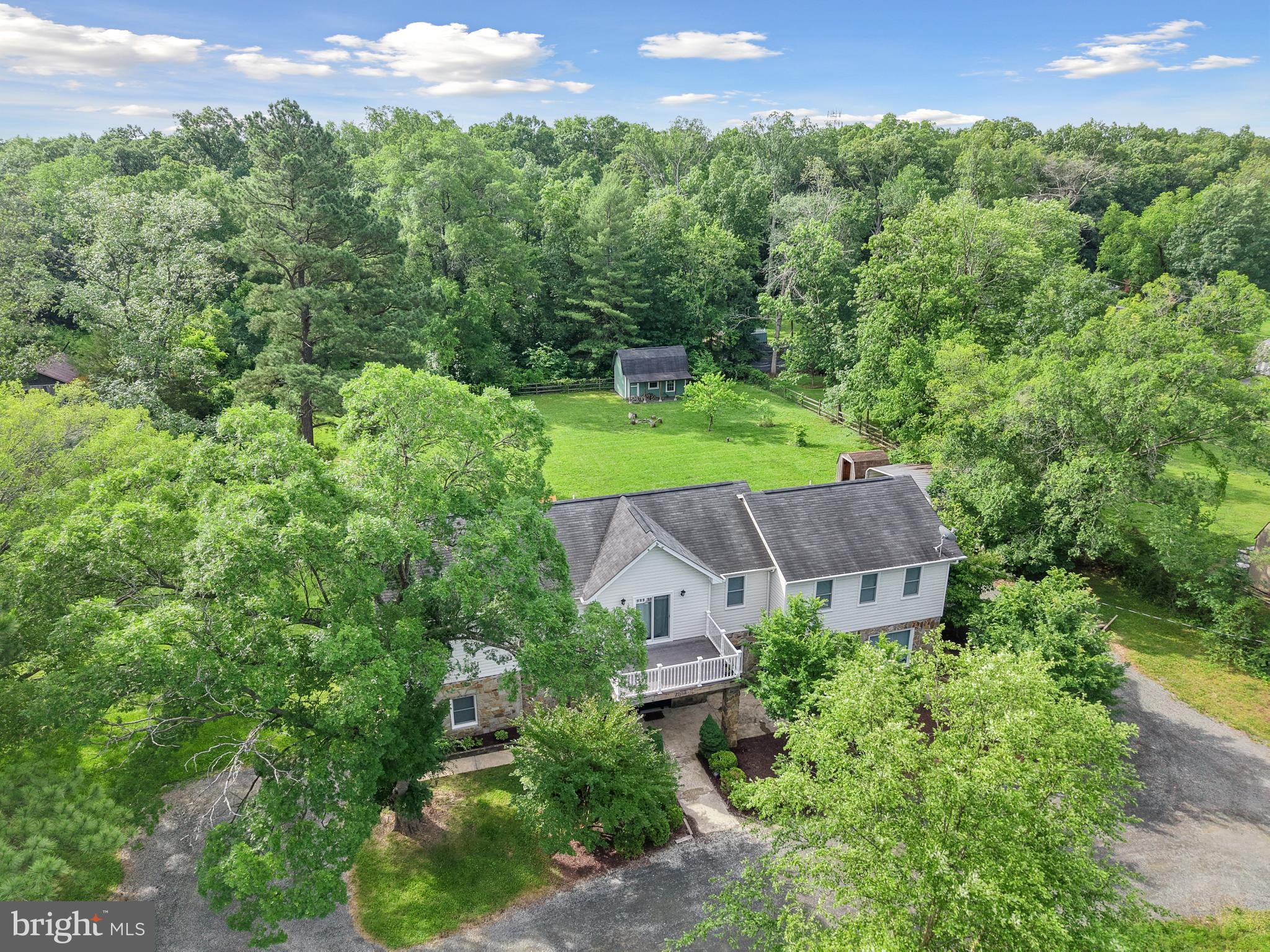 7103 Catlett Road Bealeton, VA 22712 - Photo 38 of 42 an aerial view of a house