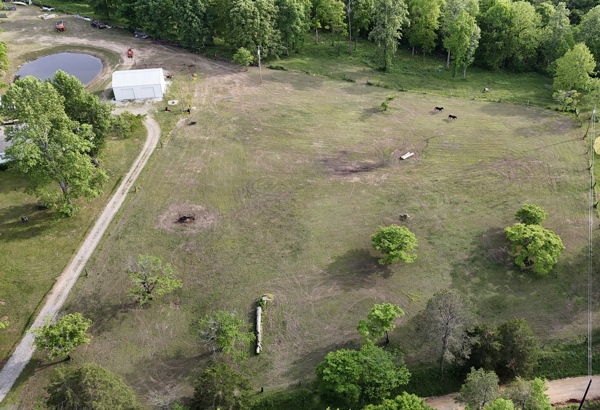 0 Rocky Point Road Bon Aqua, TN 37025 - Photo 5 of 12 a aerial view of a house with a yard