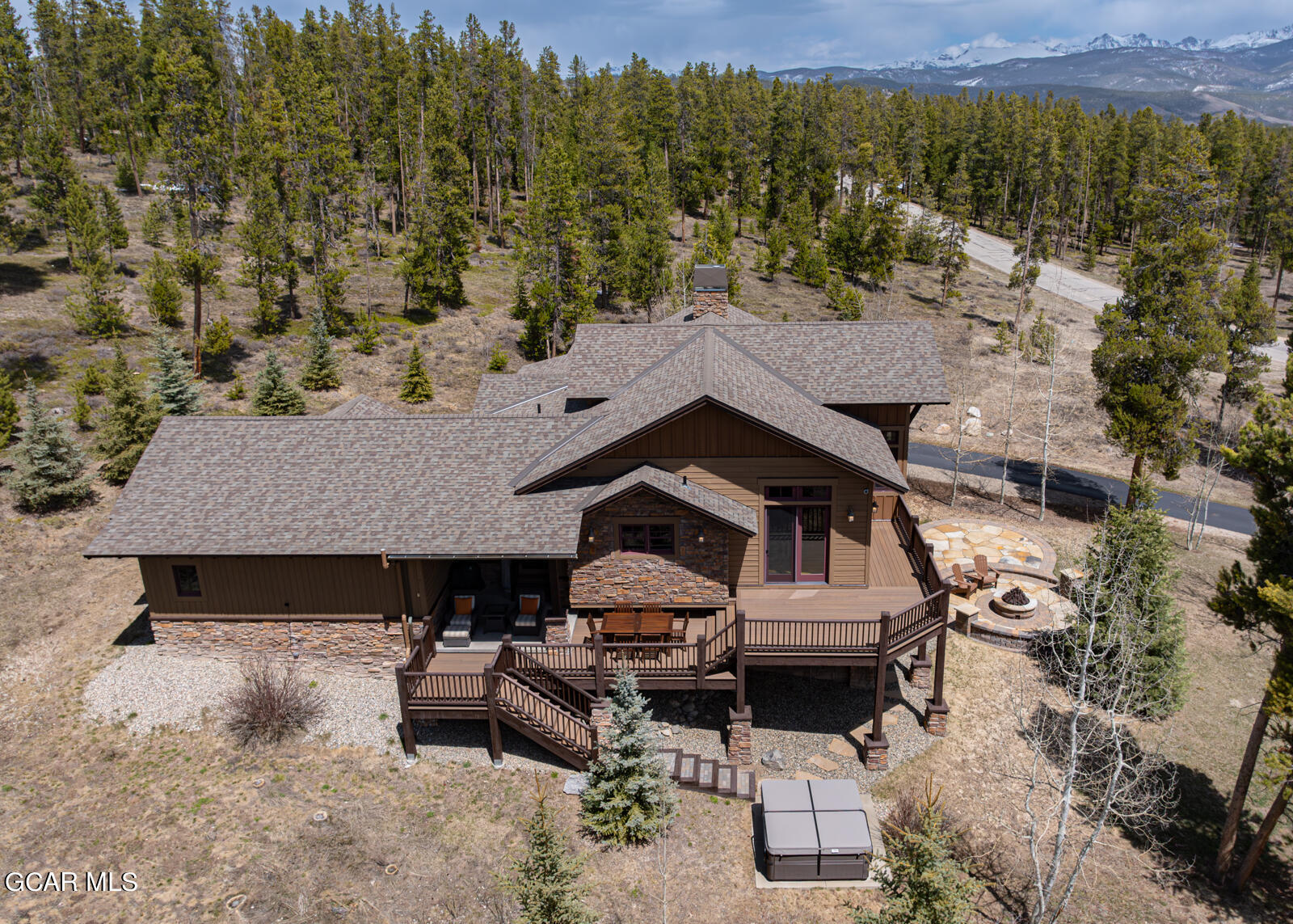 40 Golf Course Circle Tabernash, CO 80478 - Photo 52 of 57 an aerial view of a house with a yard