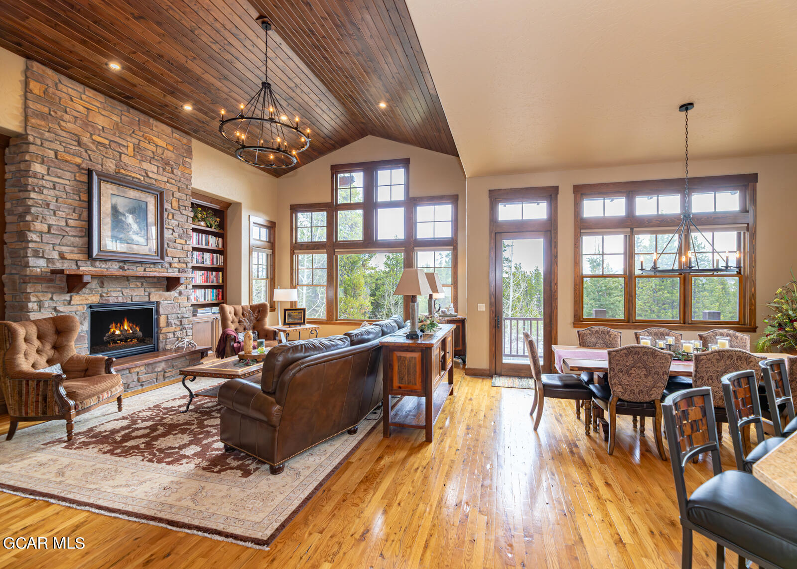 40 Golf Course Circle Tabernash, CO 80478 - Photo 7 of 57 a living room with furniture and a fireplace