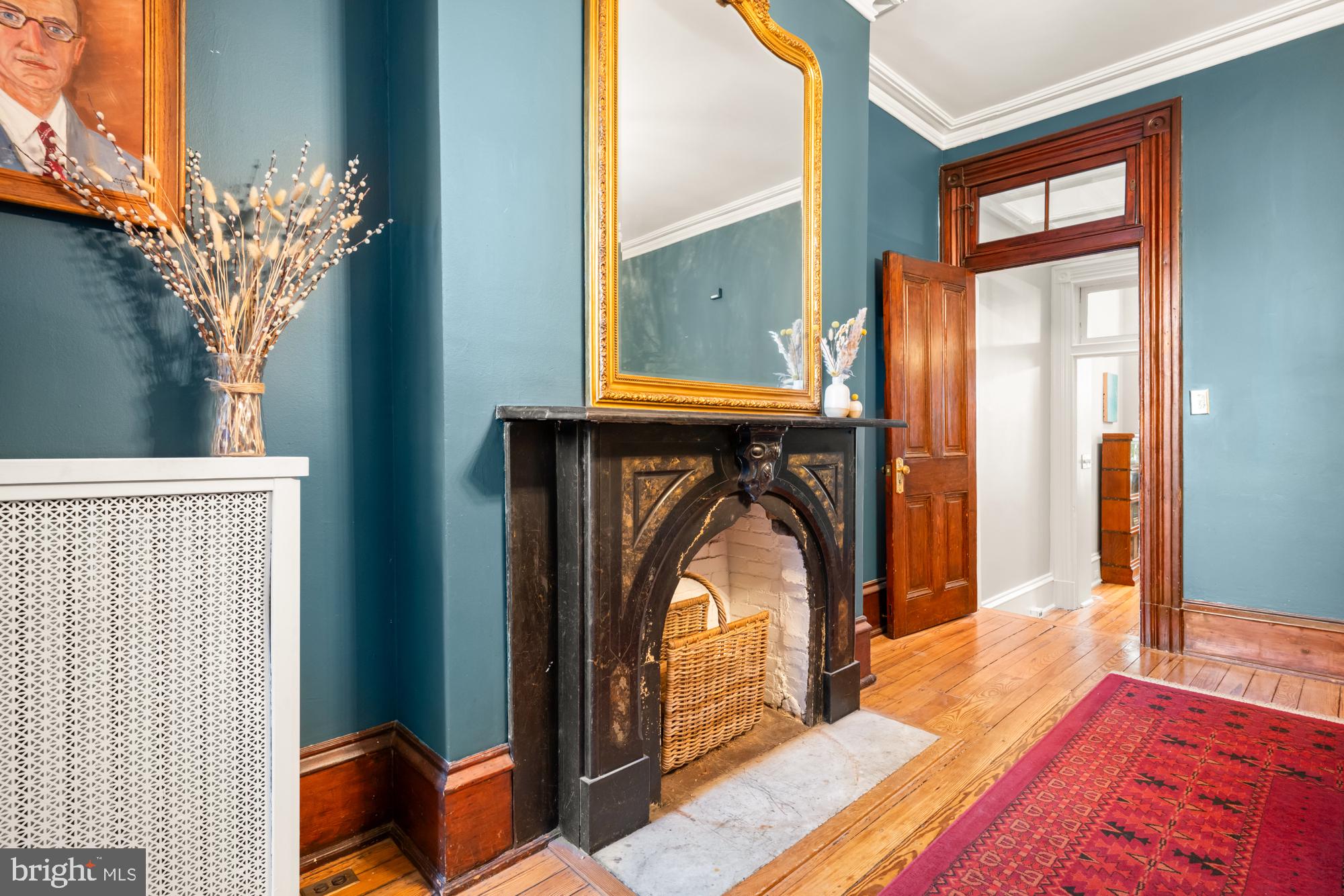 1206 John Street Baltimore, MD 21201 - Photo 15 of 53 a bedroom with a bed and a window
