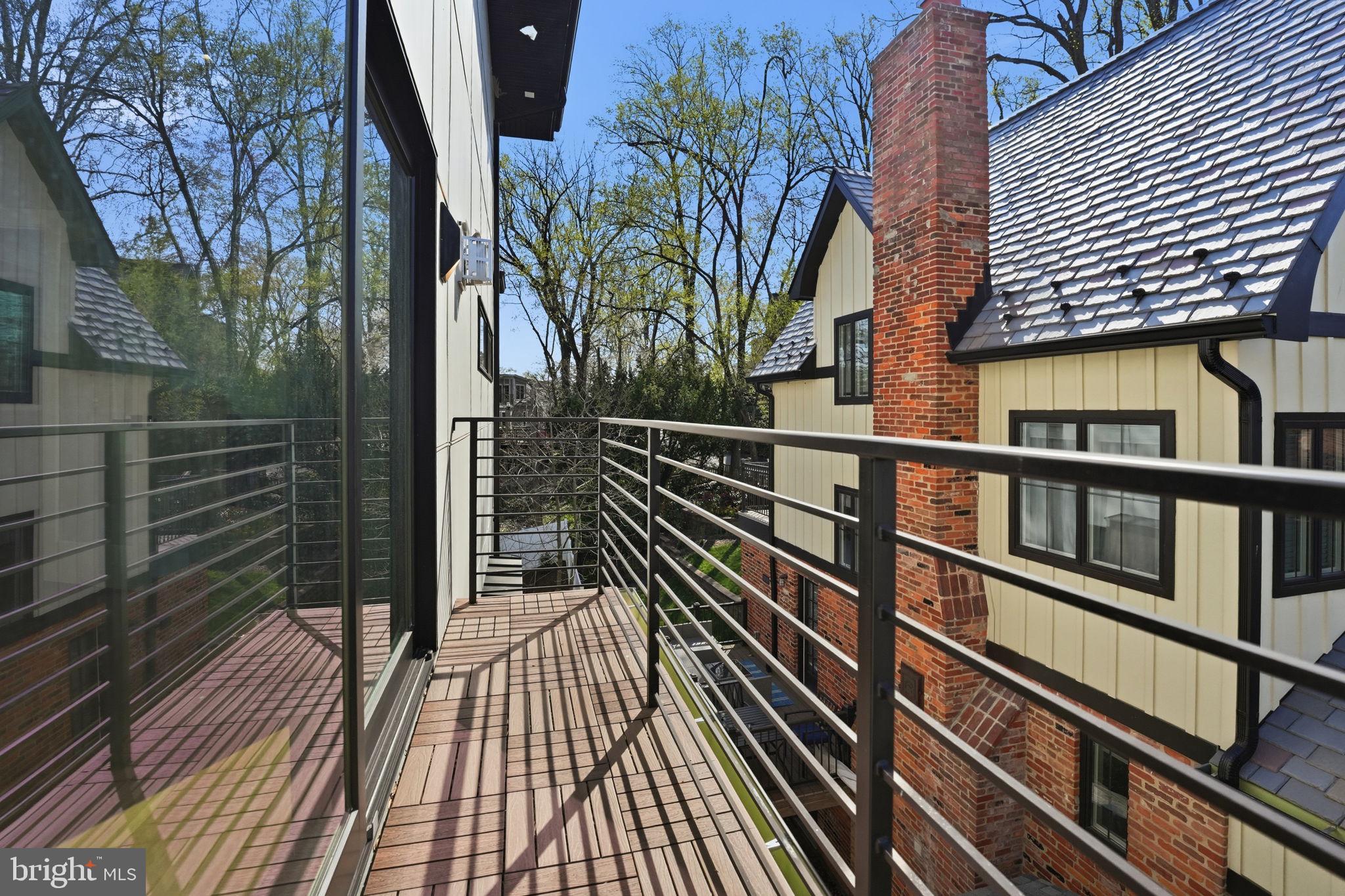 2211 Military Road Arlington, VA 22207 - Photo 53 of 107 Charming balcony with serene views.