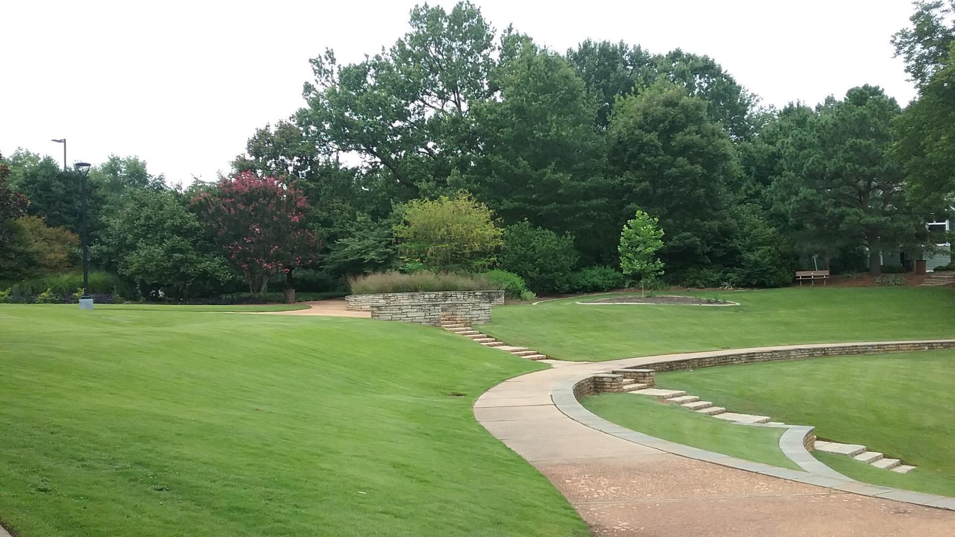 921 St Marys Street Raleigh, NC 27605 - Photo 26 of 42 a view of a golf course with a garden