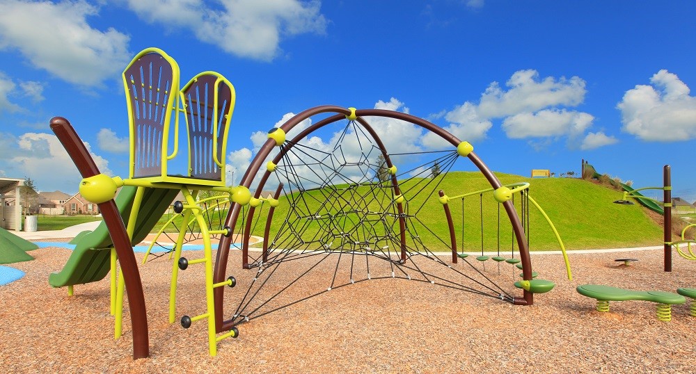 5523 Bonfire Alley Manvel, TX 77578 - Photo 17 of 19 a view of a slide