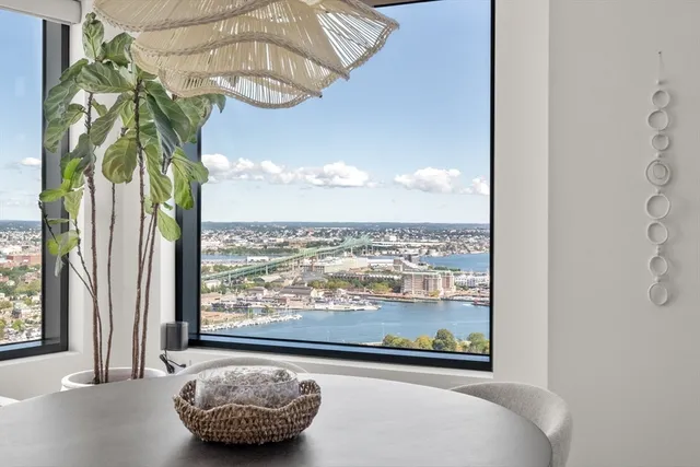 a view of a window in a room