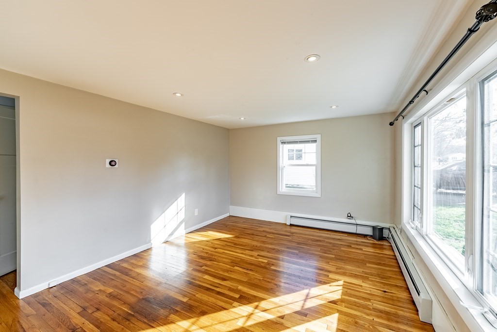 22 Ridge Road South Hadley, MA 01075 - Photo 14 of 36 a view of empty room with wooden floor and fan