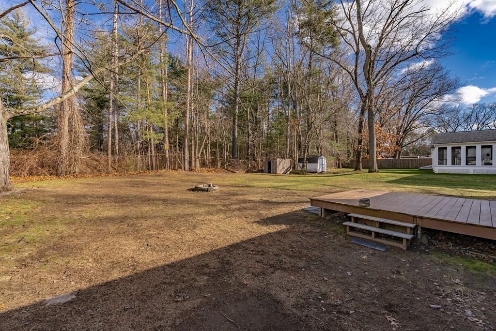 22 Ridge Road South Hadley, MA 01075 - Photo 32 of 36 a backyard of apartments with large trees
