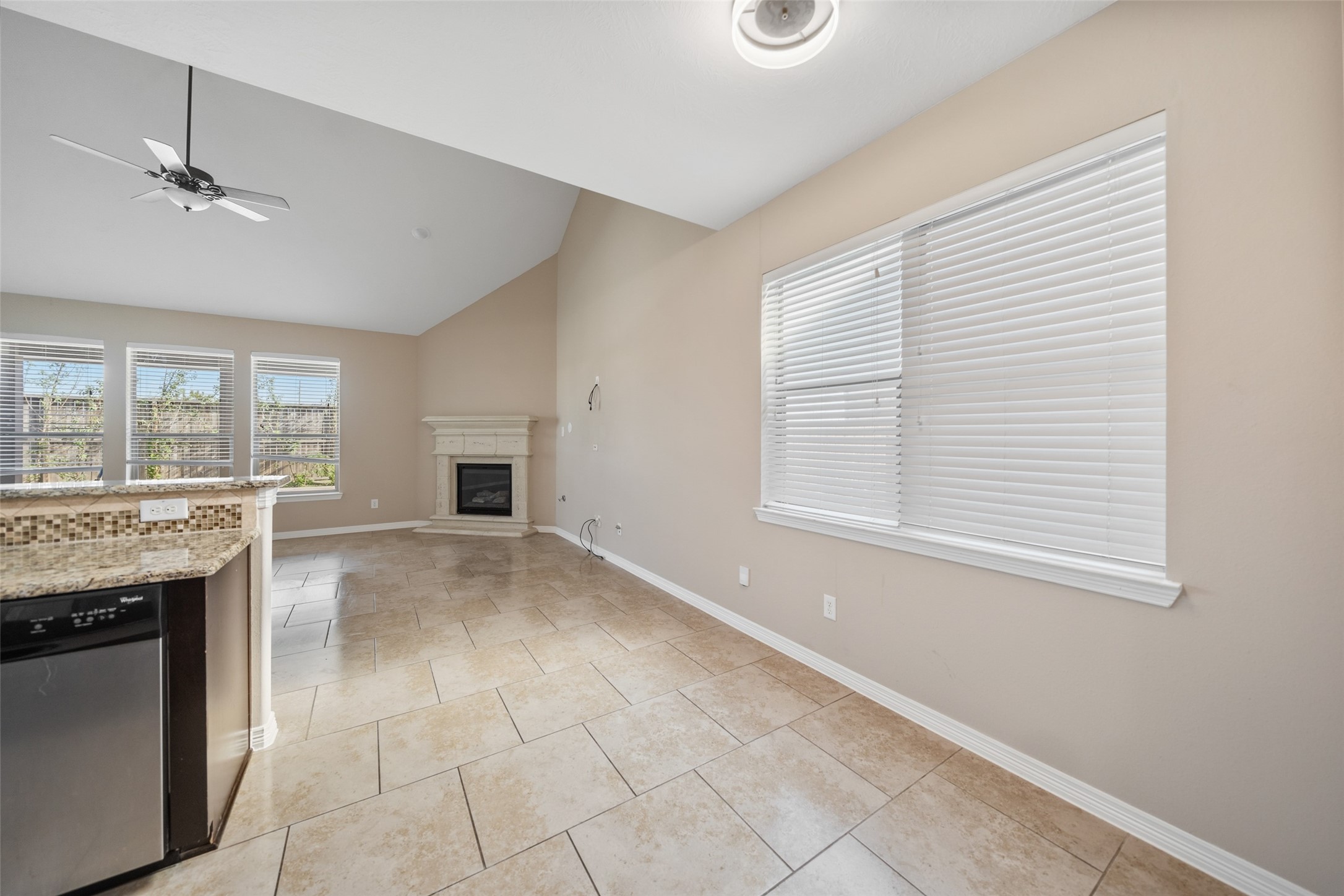 27106 Cottage Stream Lane Fulshear, TX 77441 - Photo 10 of 33 Open Area from Kitchen to Living