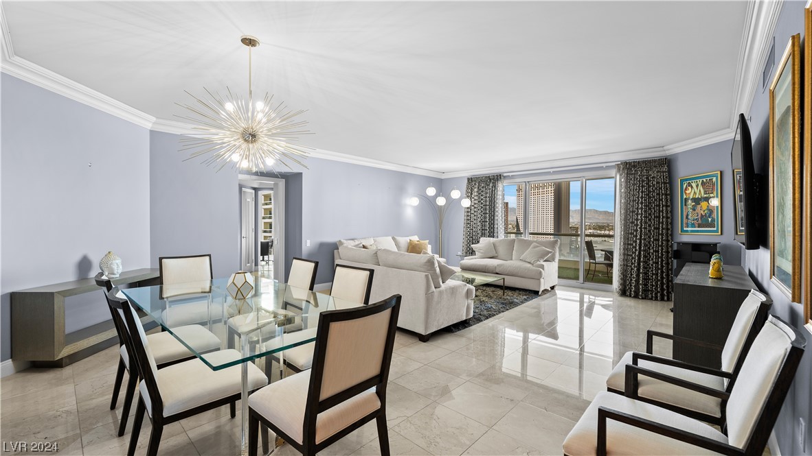 2777 Paradise Road, Unit 1503 Las Vegas, NV 89109 - Photo 1 of 78 Living Room / Formal Dining Room