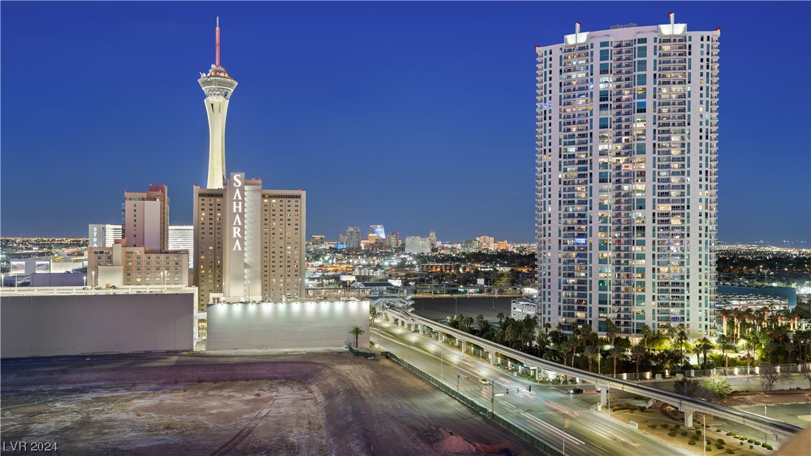2777 Paradise Road, Unit 1503 Las Vegas, NV 89109 - Photo 16 of 78 Downtown and Stratosphere Views from Main Terrace