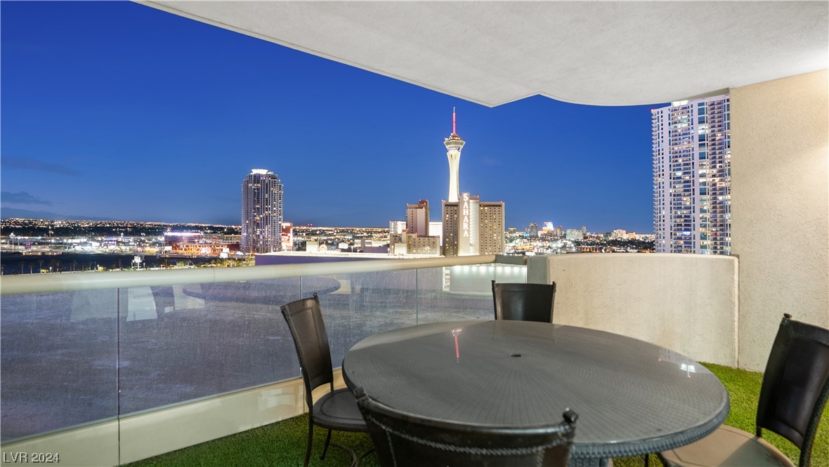2777 Paradise Road, Unit 1503 Las Vegas, NV 89109 - Photo 18 of 78 Downtown and Stratosphere Views from Main Terrace