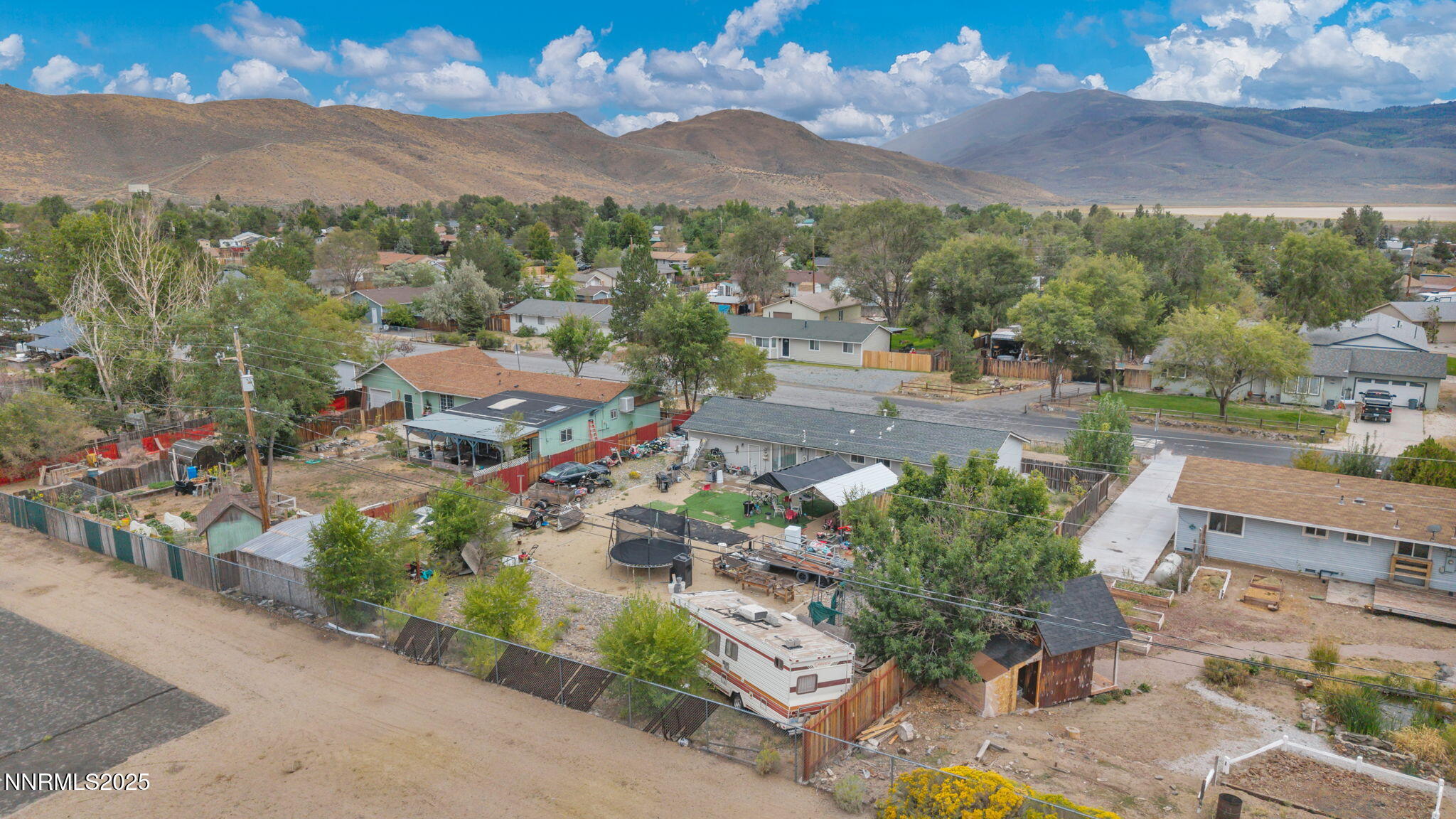 17475 Egret Lane Reno, NV 89508 - Photo 31 of 67 an aerial view of a house with a garden