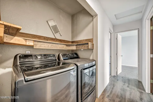 a view of a storage & utility room