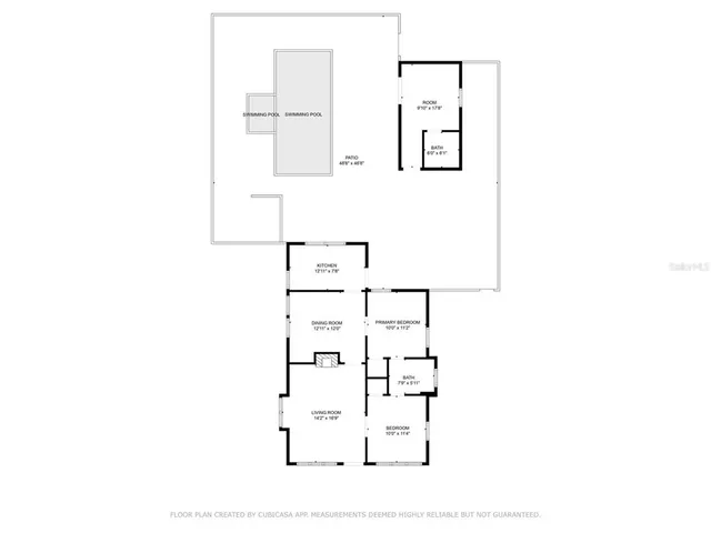 a picture of a floor plan
