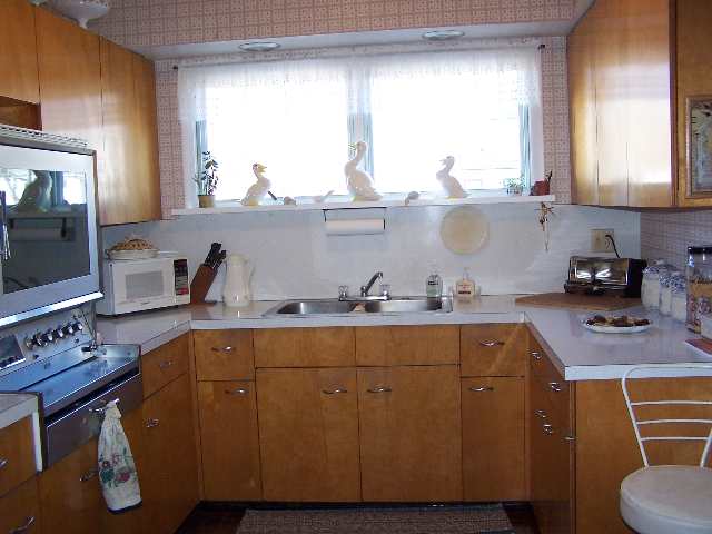 412 Ridge Street Mount Carroll, IL 61053 - Photo 7 of 9 a kitchen with a sink and a window