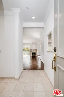a view of a kitchen with a sink