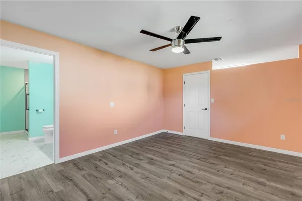 wooden floor in an empty room